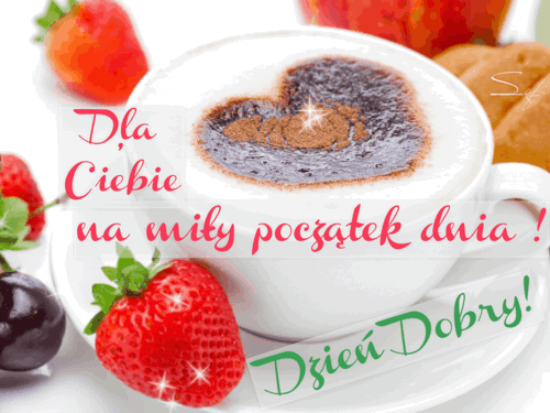 Dla Ciebie kawa na miły początek dnia